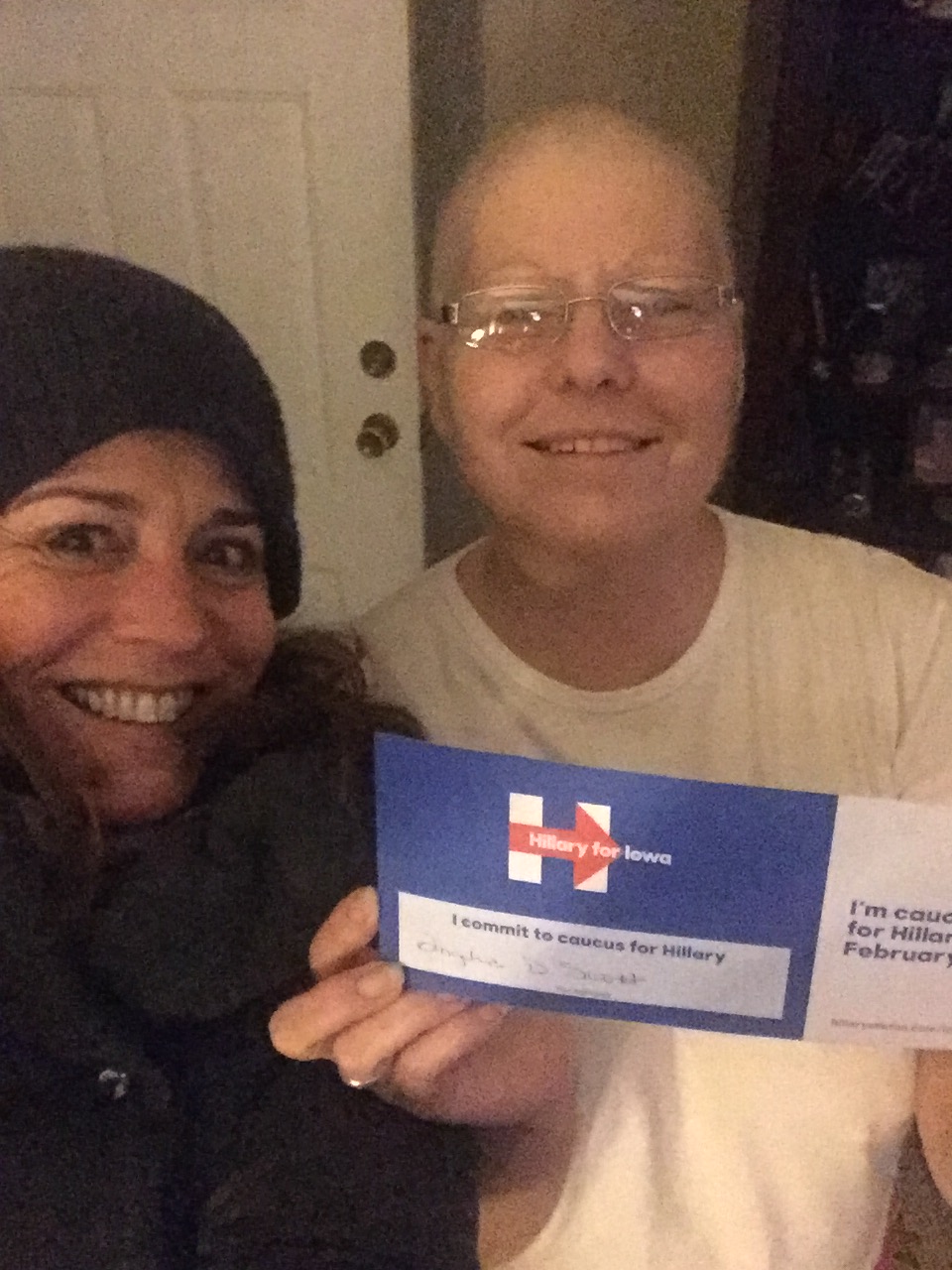 Commit to Hillary Card