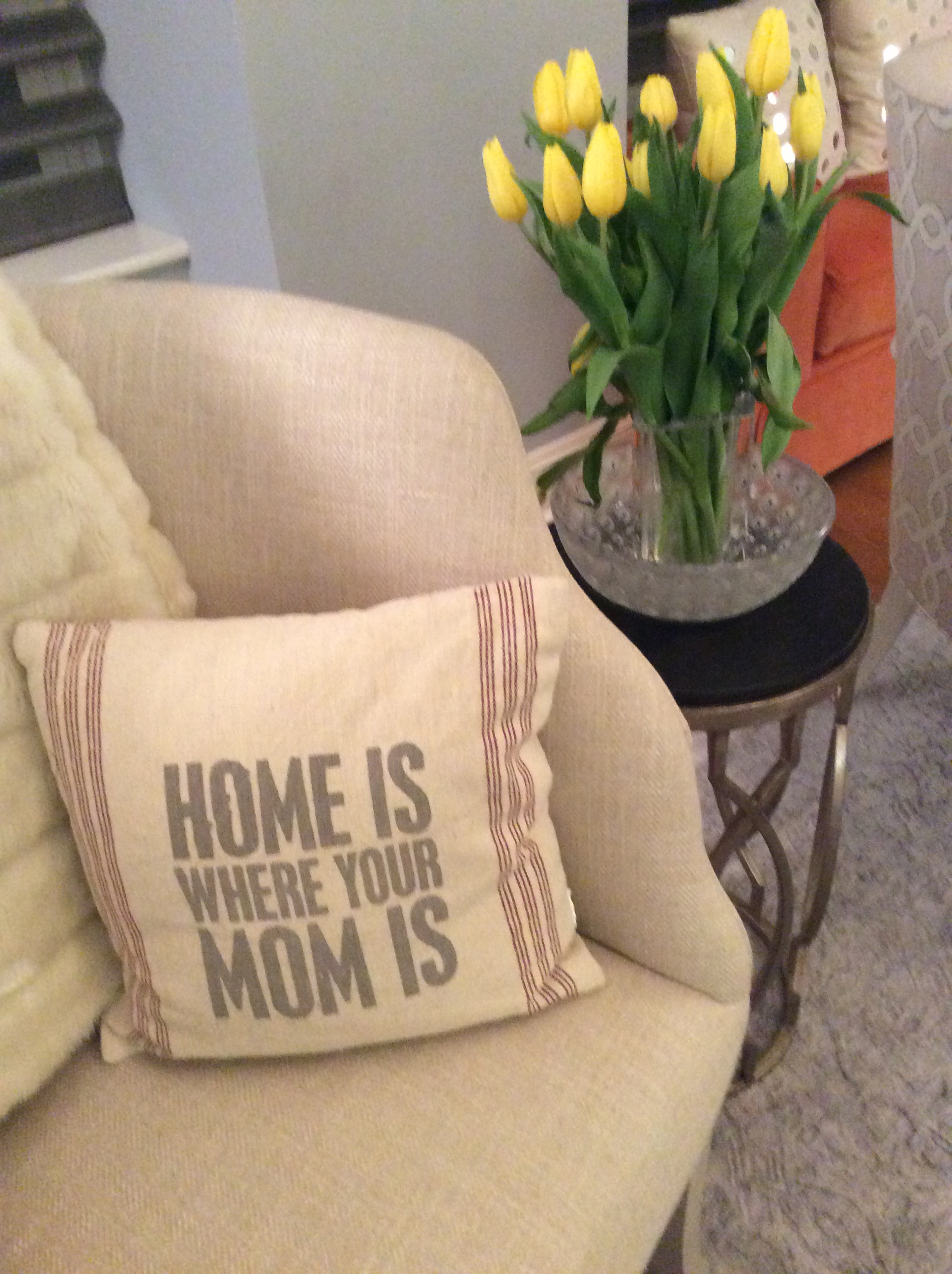 Home is where the mom is